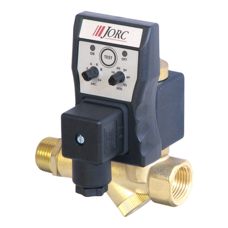 JORC MICDRAIN-COMBO timer-controlled drain valve